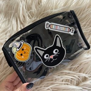 Stoney Clover Lane Travel Pouch with Halloween Patches